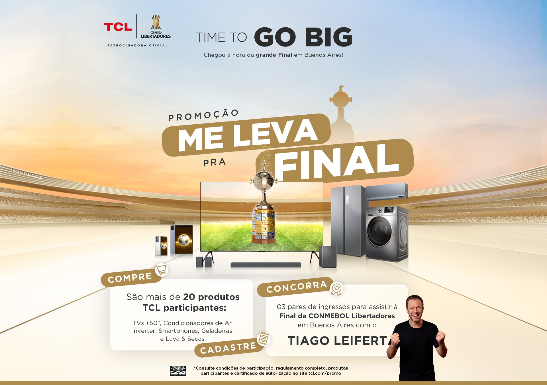 Promoção Me Leva Pra Final